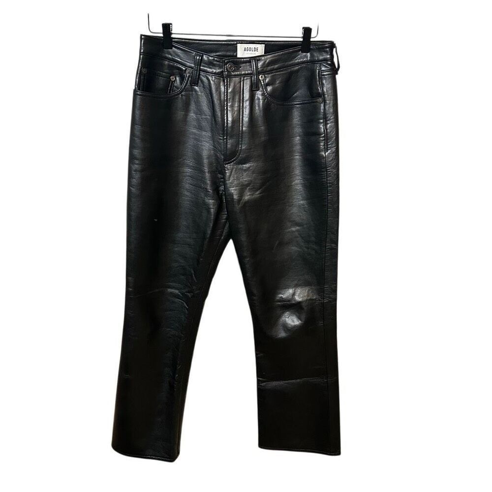 AGoldE Leather Pants
